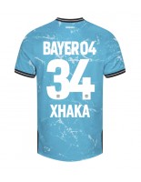 Bayer Leverkusen Granit Xhaka #34 Kolmaspaita 2023-24 Lyhythihainen